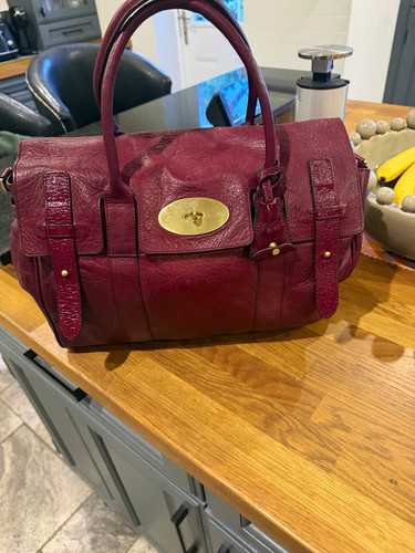 Mulberry bayswater burgundy - bayswater,