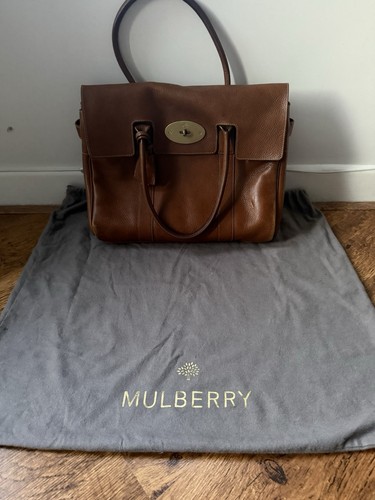 Mulberry bayswater leather - mulberry,