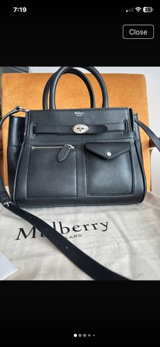 Mulberry belted bayswater - mulberry,