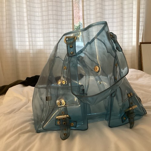 Clear blue mulberry - clear,