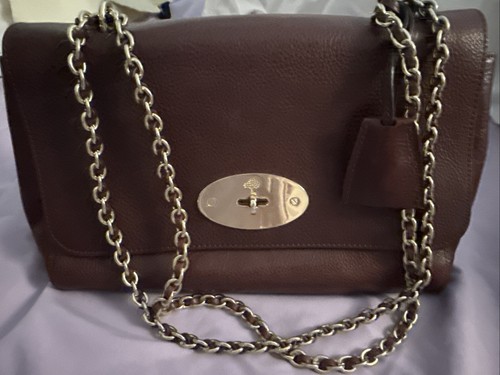 Mulberry leather shoulder - mulberry,