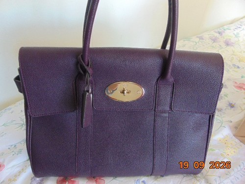 Mulberry leather bayswater - mulberry,