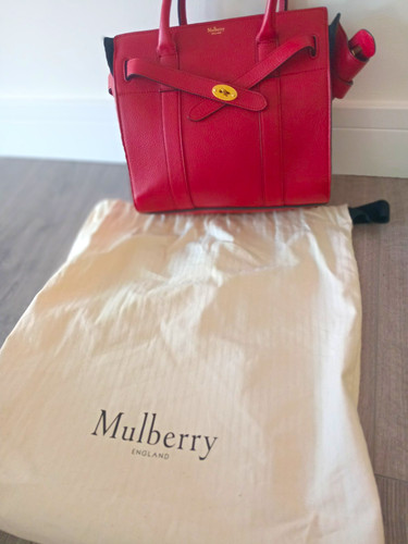 Mulberry bayswater red - red, leather