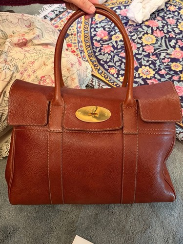 Mulberry bayswater leather - mulberry,