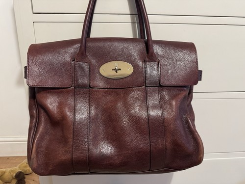 Mulberry bayswater leather - mulberry,