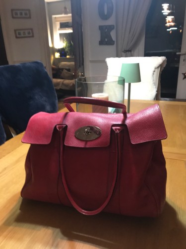 Stunning mulberry red leather - stunning,