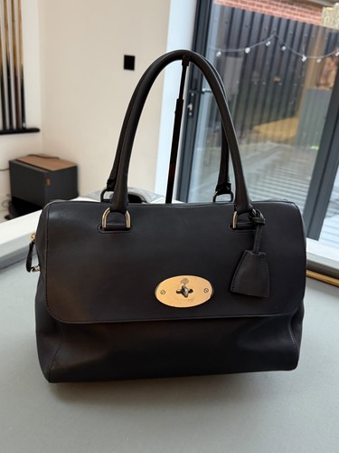 Mulberry delray navy large bag - large,
